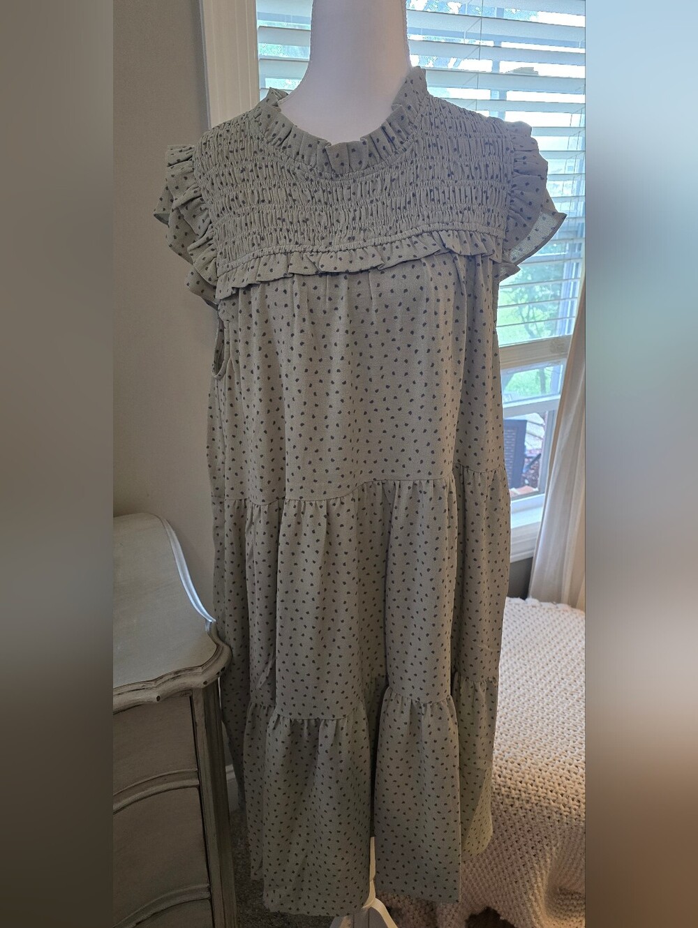 Betsey's Boutique Speckled Smock Top Dress